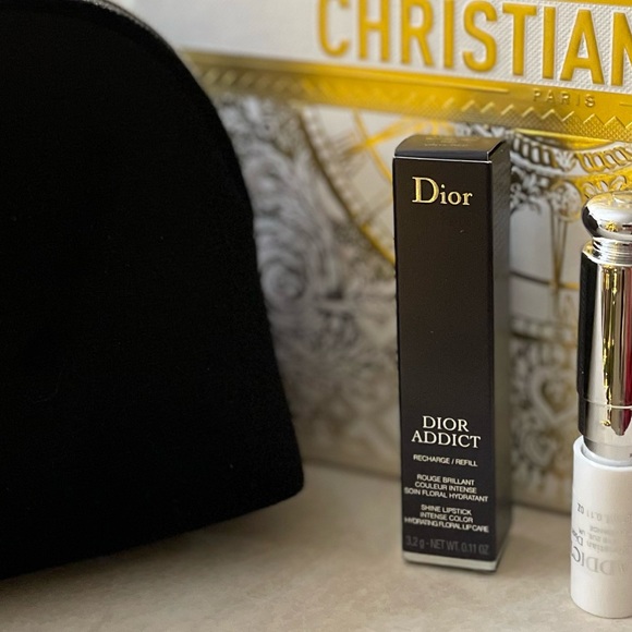 DIOR Black Pouch Lux Beauty Bundle NEW - Picture 3 of 12